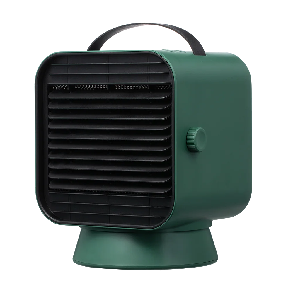 Portable Mini Indoor Personal Space Room Electric PTC Heater with Oscillating Function