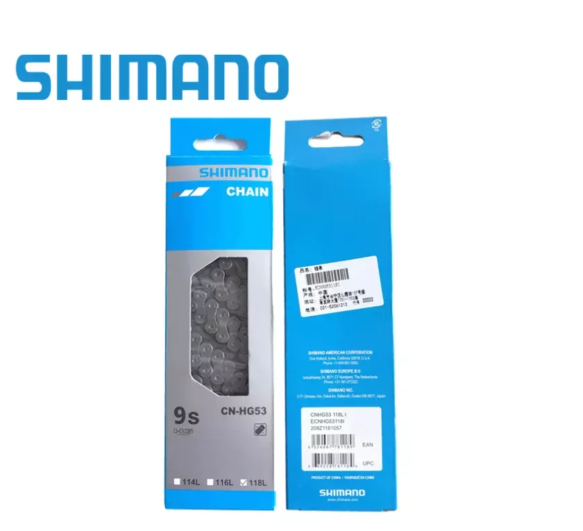 Велосипедная цепь Shimano HG901 HG601 HG53 HG54 для велосипеда 7/8/9/10/11 цепи горного