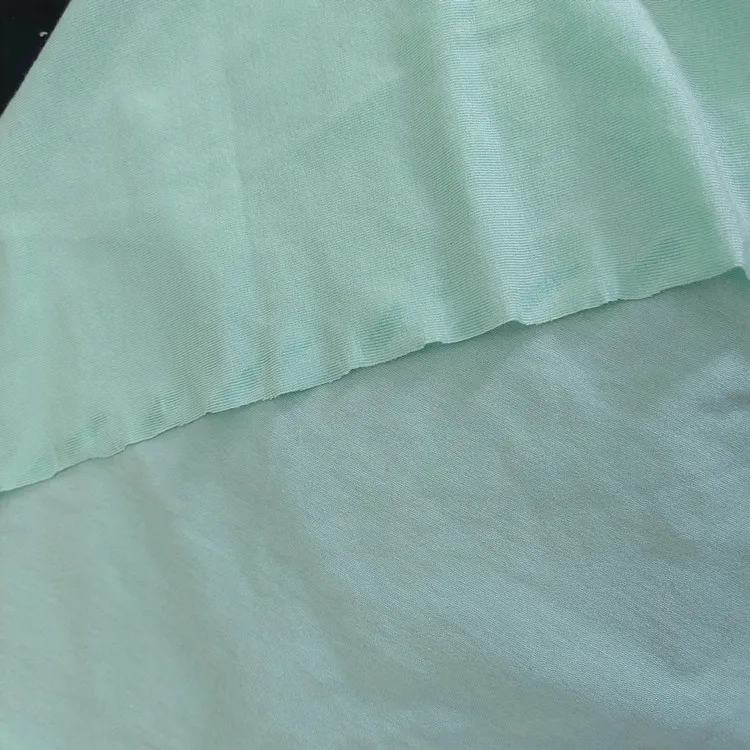 32s fine cotton single side sweatcloth cotton spandex fabric for pajamas underwear