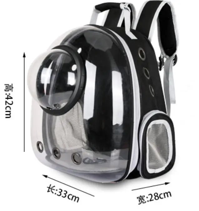 Factory Pet Carrier Backpack Cat Travel Bag Transparent Bubble Capsule Pet Bag Fast Delivery