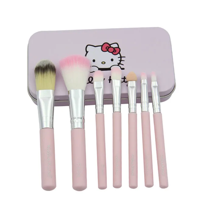 Professional 7PCS Cute Make Up Brushes Set