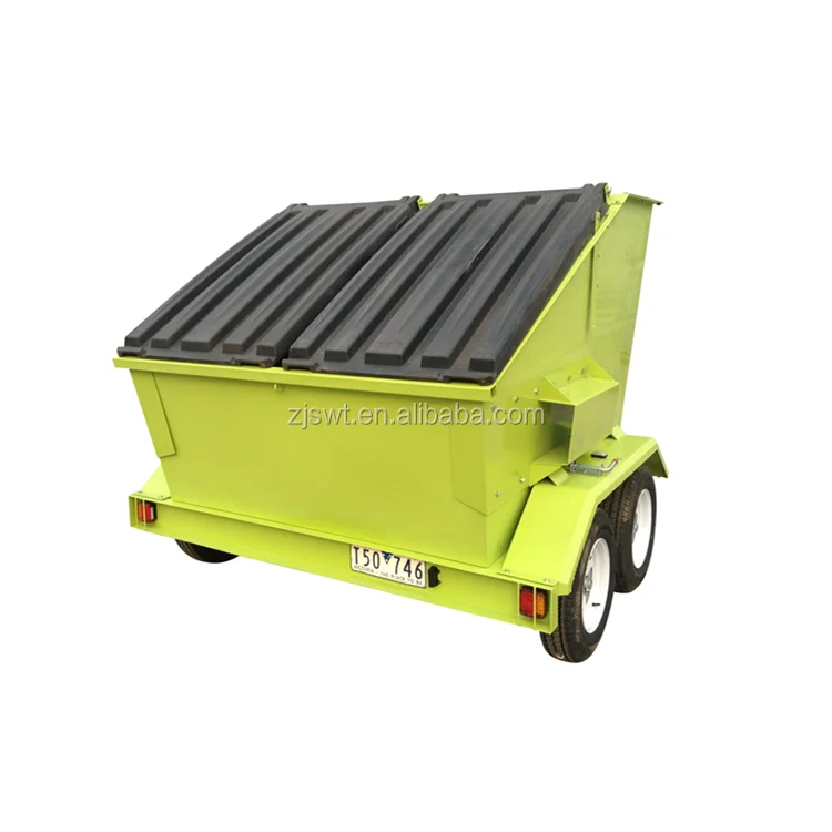Panton Powder Coating Skip Bins Mobile Skip Bins Trash Bin Trailer