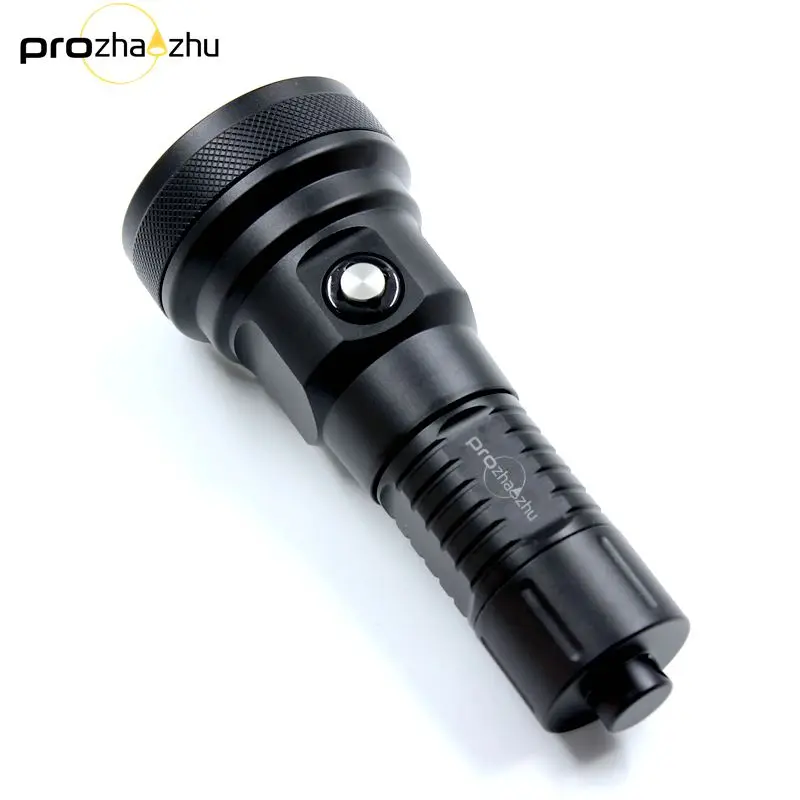 Super Bright Waterproof Flashlight IP68 100M SFT40 2500 Lumen 26650 Handheld Backup Underwater Scuba Diving Light