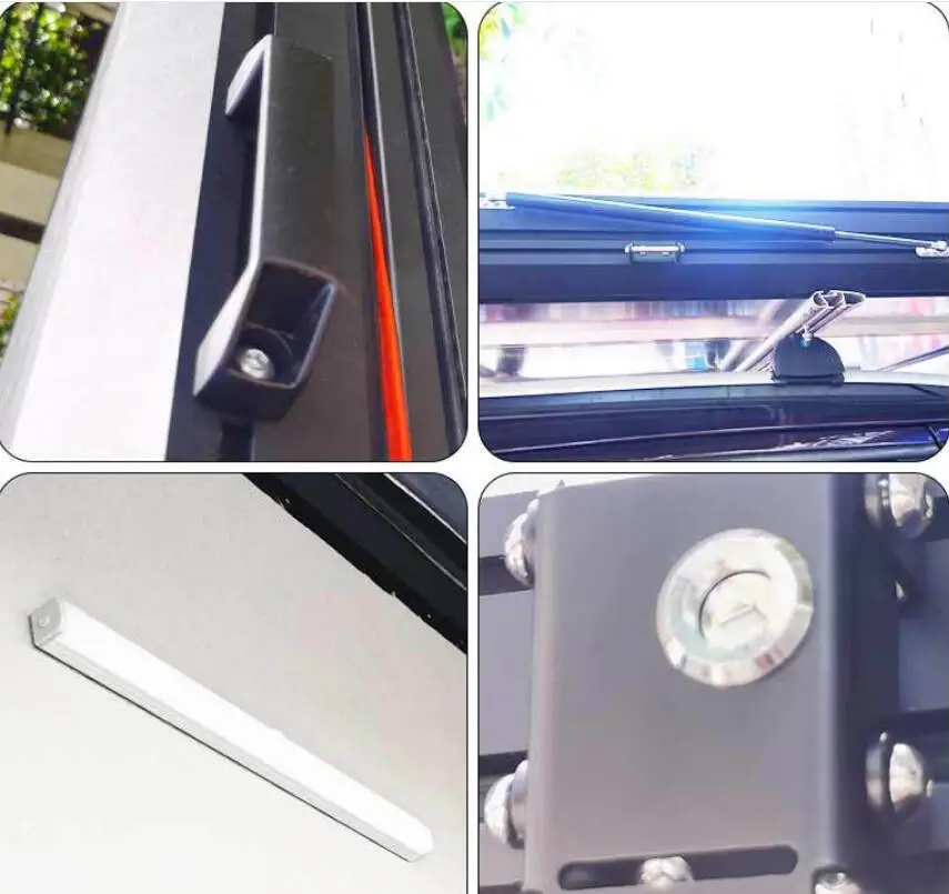 4x4 Design Car Camping Triangle Aluminum Hard Shell Roof Tent for Sale