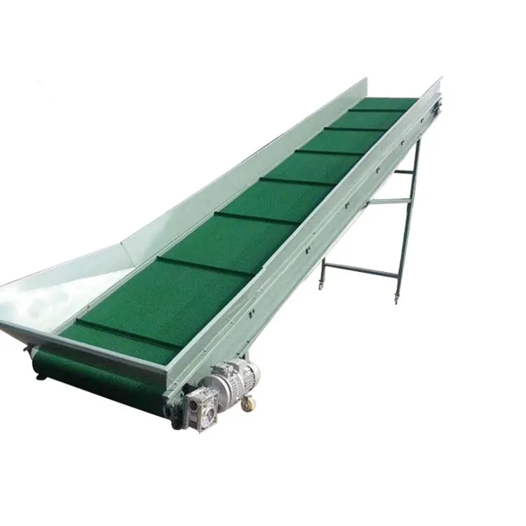 
Incline belt conveyor feeder, Skirt hem rib conveyor belt price 