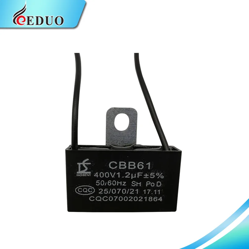 
Fan capacitor 1.2uf 1.5uf 2.0uf for Electric fan motor 