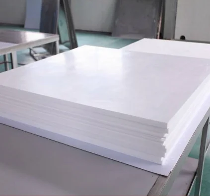 Customized Wholesale Pure White PTFE Molded Sheet Anti-Corrosion Plate
