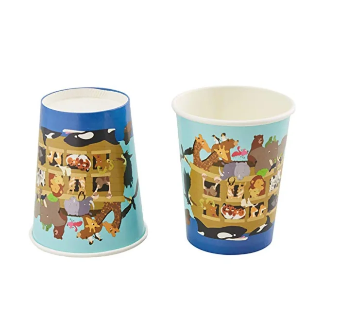 Custom Noahs Ark Animals Baby Shower Party Supplies Pirate Theme Tableware Sets Birthday Party Decoration For Children