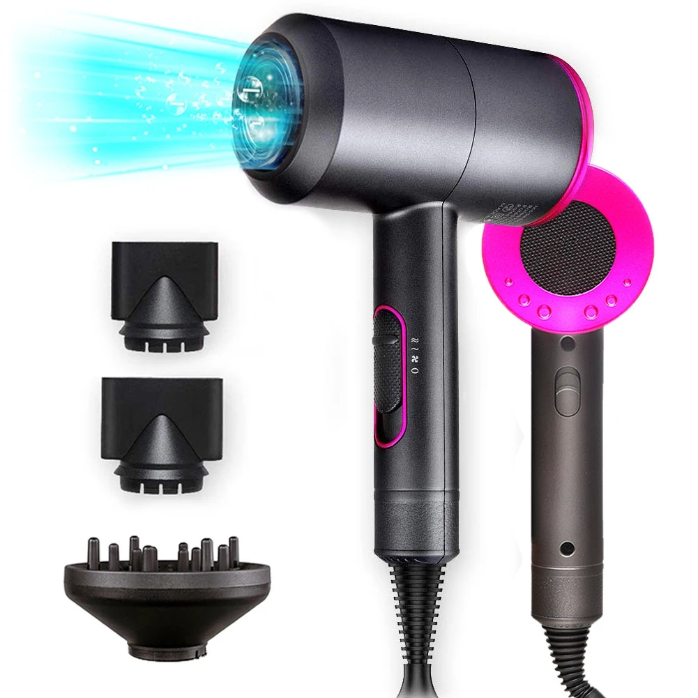 Hair dryer strong wind professional cheap hair dryer salon hot and cold air negative ion hair dryer