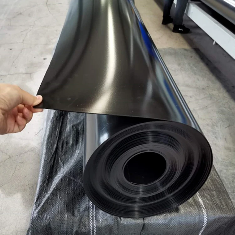 Taian fish farm pond liner hdpe geomembrane 2mm 0.5mm hdpe geomembranes