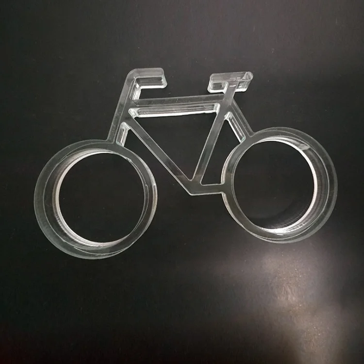 Shanghai Factory Supply Custom Transparent Plastic PC Acrylic PMMA Parts Laser Cutting Service
