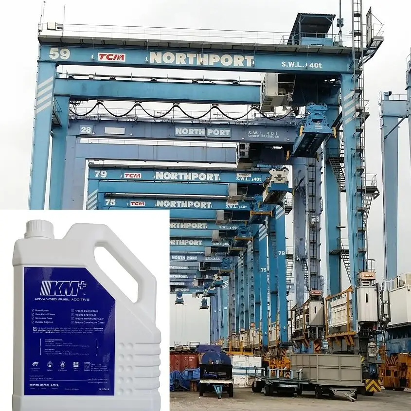 High-performance KM+ Fuel Additive - Quality Formula, Eco-Friendly and Biodegradable, Cleanses Petrol and Diesel for Enhanced Pe