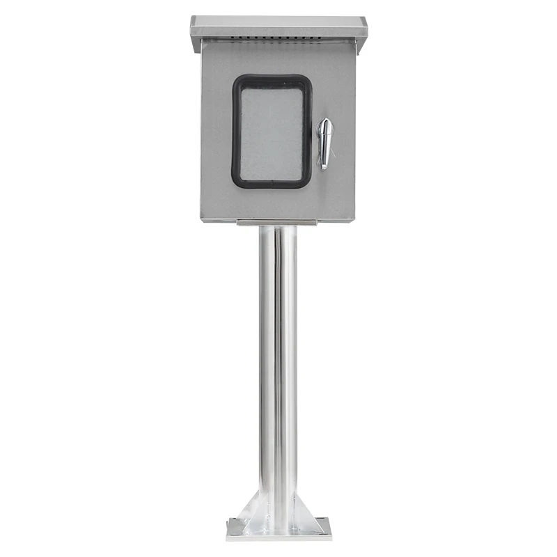 Outdoor Metal IP55 Electrical Floor Standing Cabinet / Switch Box / Cable Distribution Box