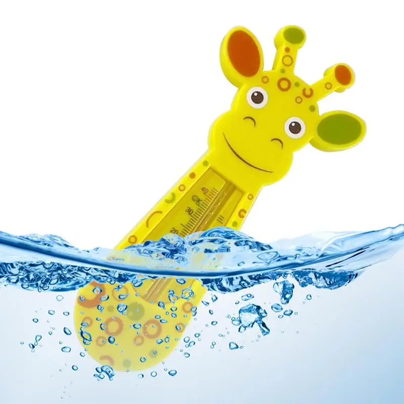 Cute Giraffe For Newborn Cute Giraffe Water Temperature Meter Bath Baby Bath Toys Thermometer Bath