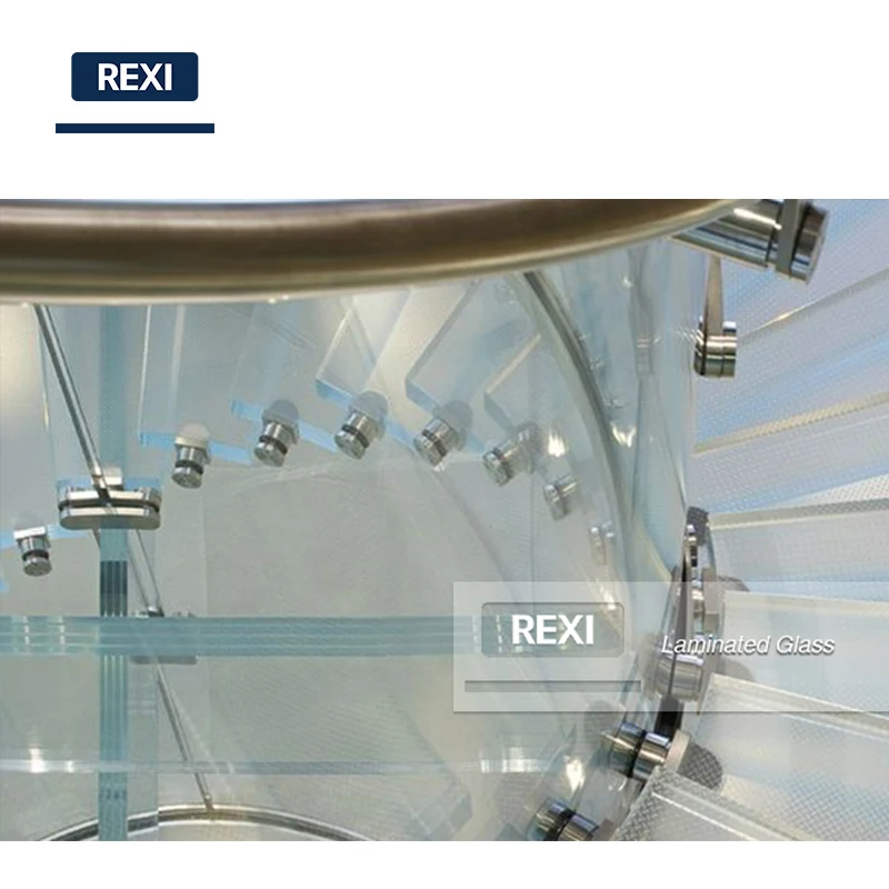 6.38mm-40.28mm Bent Bend Laminated Glass