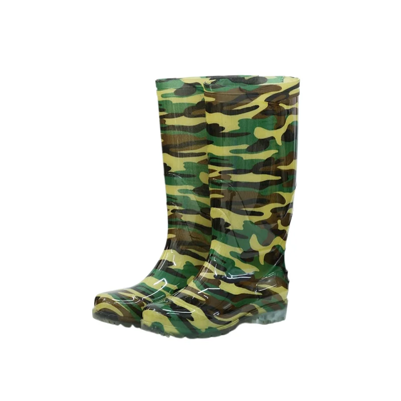 2023 Wholesale Customized Waterproof Non Slip  With Custom Printing Gumboots