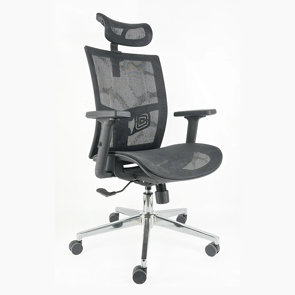 Hot sale full mesh chair high back swivel chair executive  lumbar support adjustable padded armrest  office chair