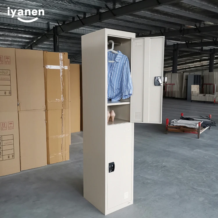 Металлический шкафчик для фитнеса Luoyang IYANEN портативный вертикальный металлический школьного спортзала с замком
