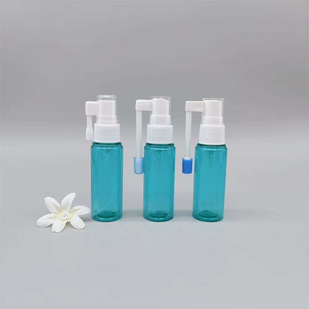 Empty White Oral Nasal Throat Mist Spray Bottle for Pharmaceutical Packaging 10ml 20ml 30ml 40ml 50ml