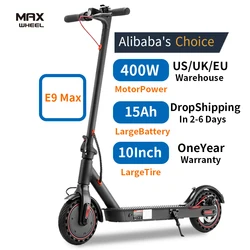 Китайский завод Электрический скутер E9MAX 400 Вт двигатель 15 Ач складной электрический для взрослых Китай 25