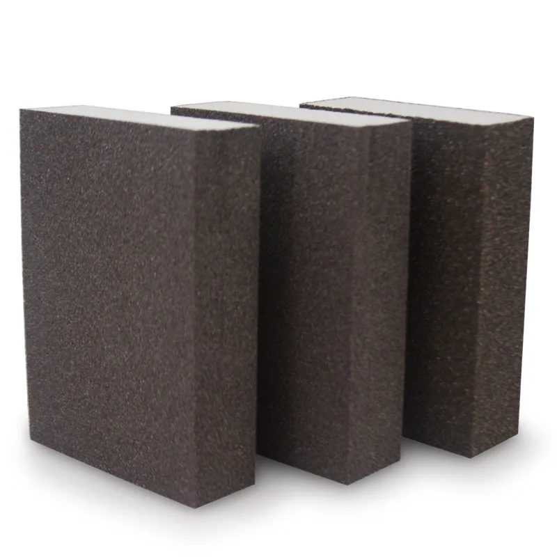 Sand Block Sponge Abrasive Shape, 220 Grit Abrasive Sand Paper Sponge Manufacturer