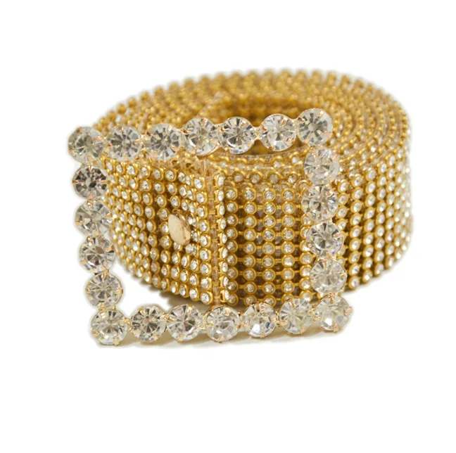 Роскошный женский пояс со стразами, яркий широкий пояс для невесты с кристаллами, длинный пояс-цепочка со стразами, жемчужные ремни