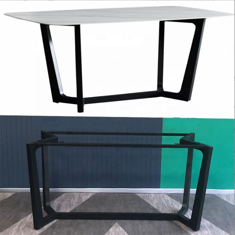 Metal Table Legs For Table Industrial Restaurant Desk Office Cast Iron Steel Bench Dinning Coffee Dining Furniture Table Frames