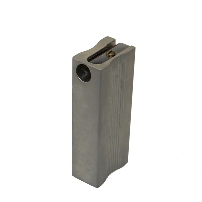 
wholesale lip makeup cosmetic sharpen metal children school logo manual pencil sharpener for kids 