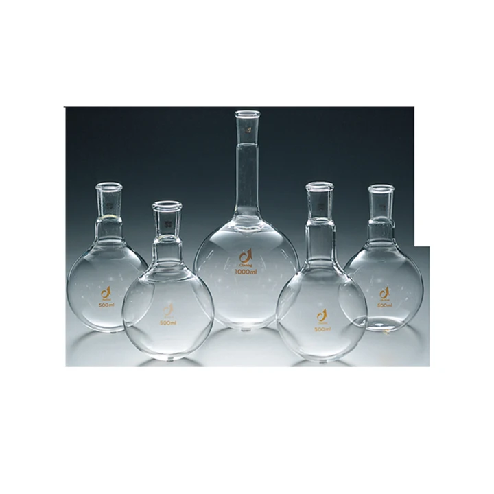 Superior Stability Flat Bottom Flask Wholesale Sublimation Glass Adapter