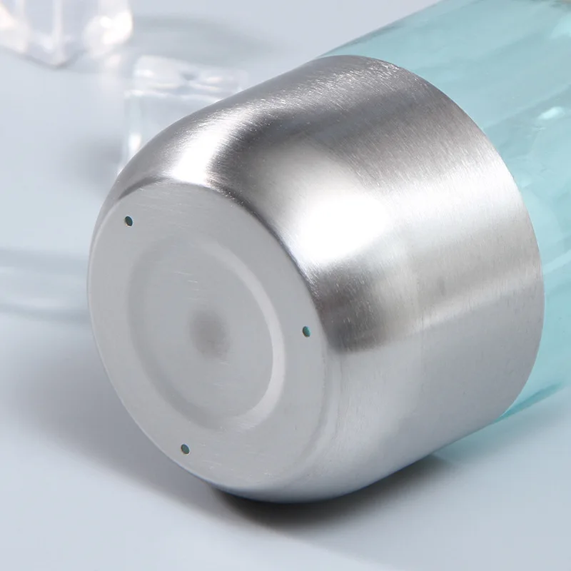 Wholesale 500ml Custom Logo Cola Shaped  Outdoor Sport Plastic Water Bottle With Stainless Steel Lid