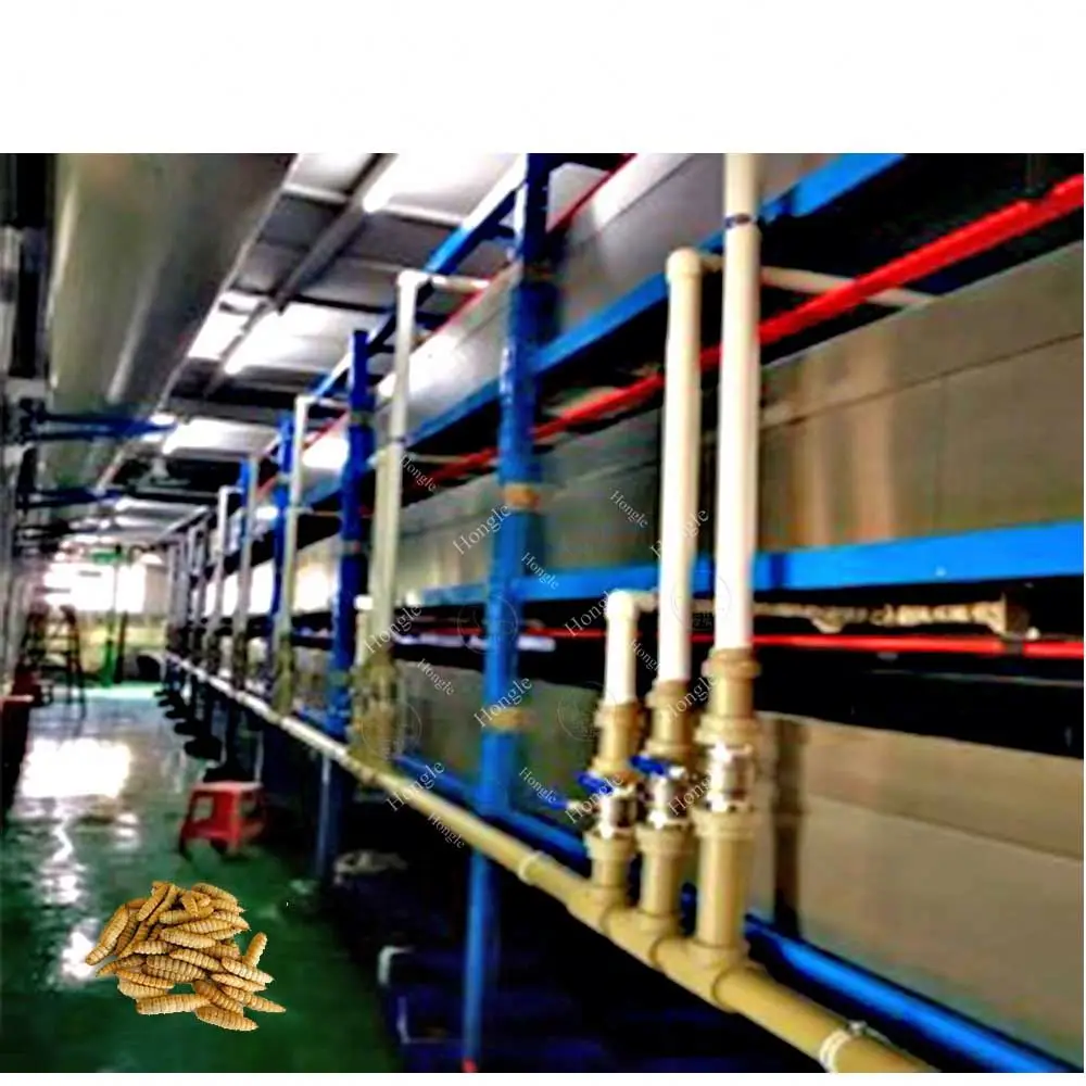 Professional Shredder Waste Food Oil Recycling Machine Larvae Farming Insect Black Soldier Fly Breeding Box