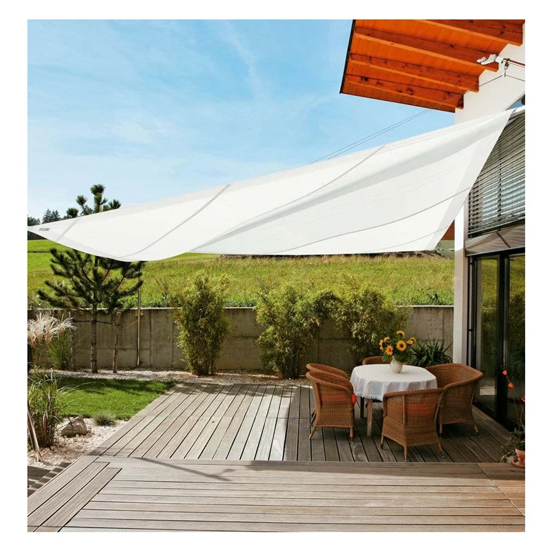
100% virgin hdpe garden shade sail 5m 