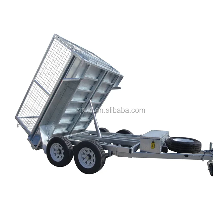 Economic hydraulic agricultural trailer tipping trailer trailer sale