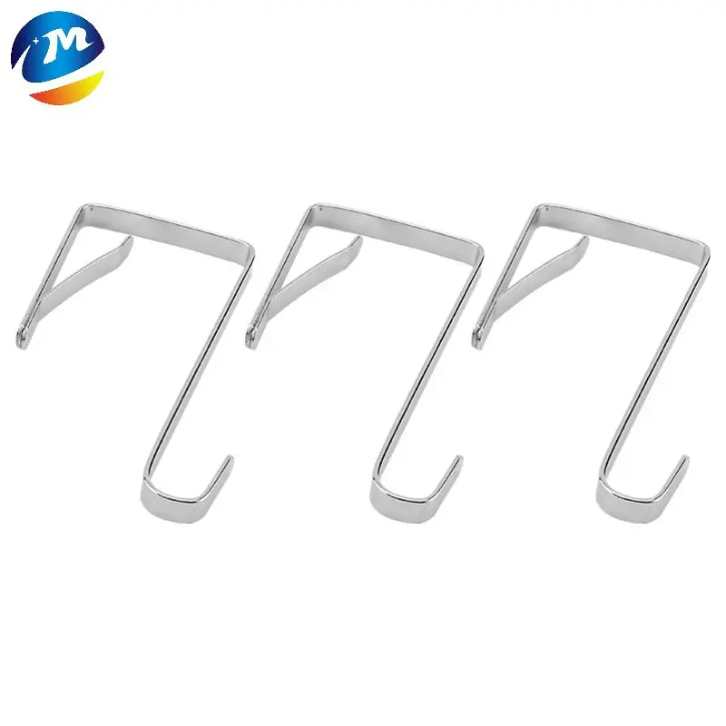 Manufacturers customized Christmas wreath hanger Christmas metal hook Christmas decorative door single hook