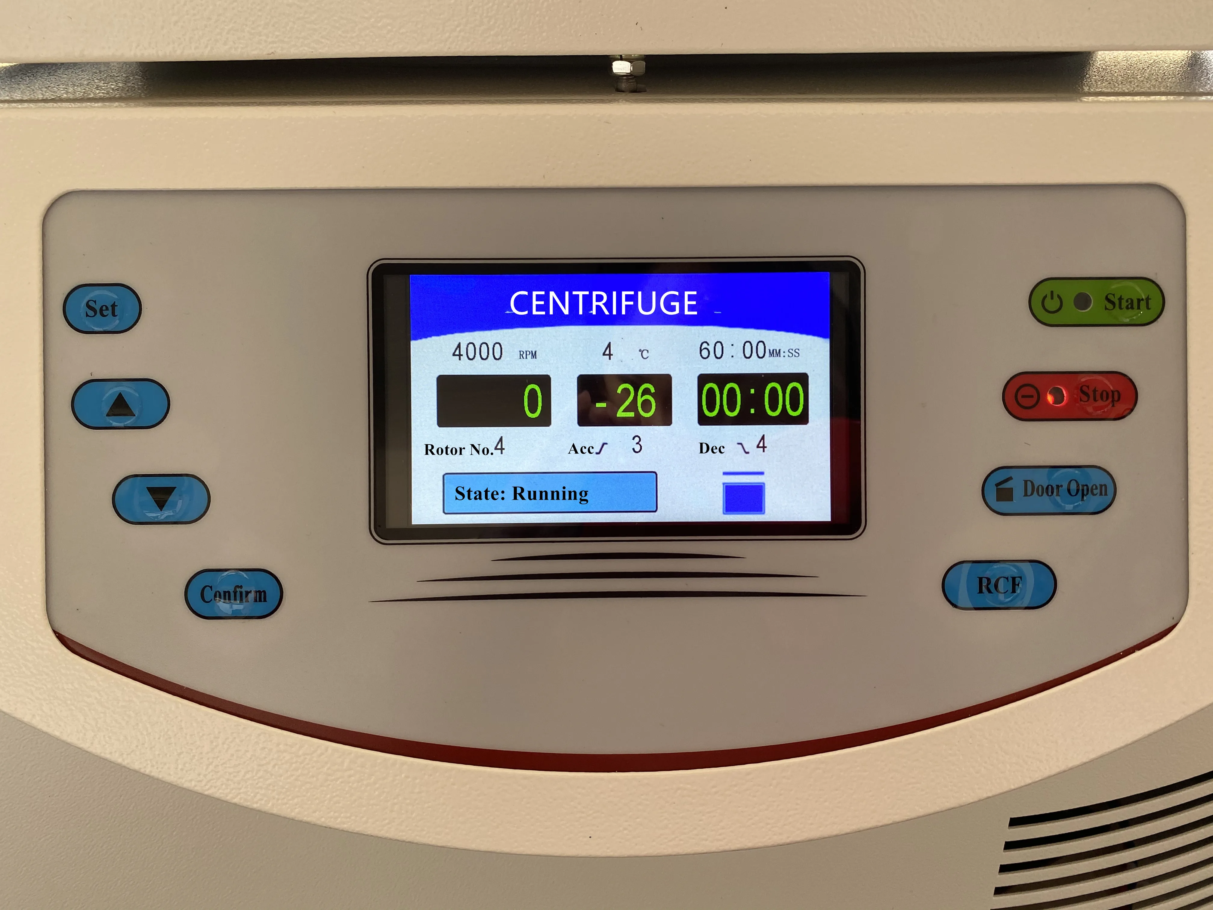  Benctop большой пропускной способностью Низкой Скорости охлажденных качели ротора 500 мл центрифужные
