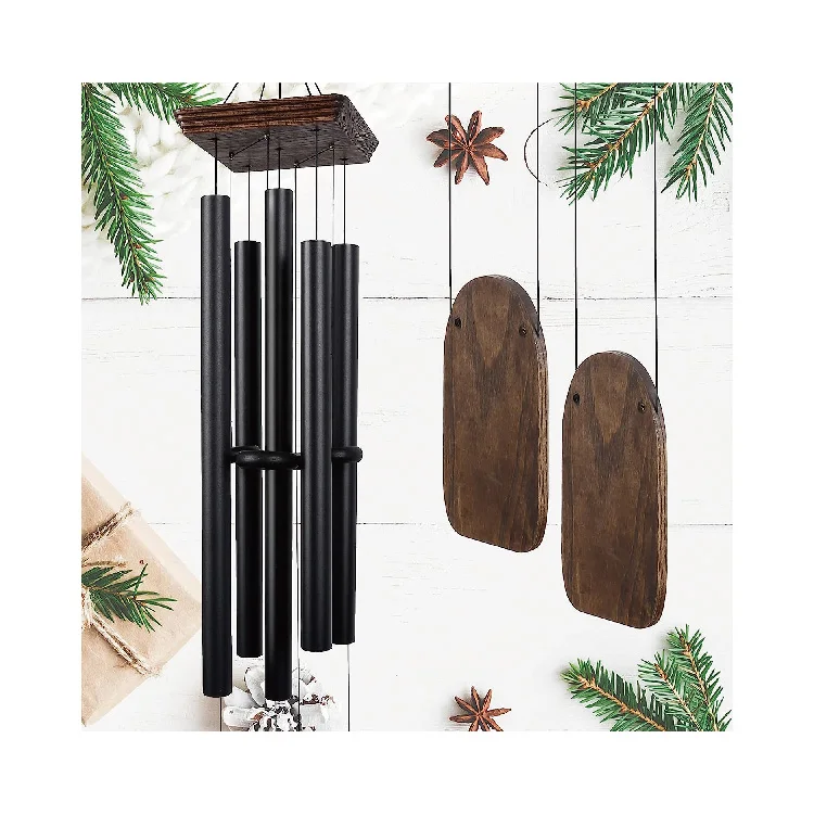 Large Wind Chimes for Outside Deep Tone Wood Wind Chimes Outdoor