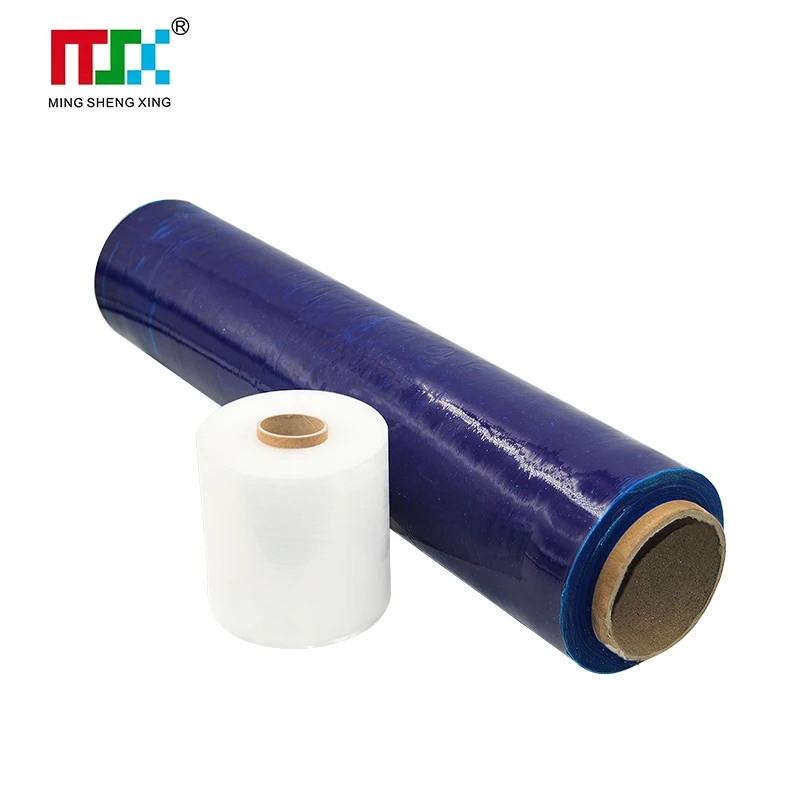 Competitive Price Stretch Film Manufacturer Lldpe Jumbo Roll 20 Mic Packaging Wholesale  Plastic Manual Use Stretch Film