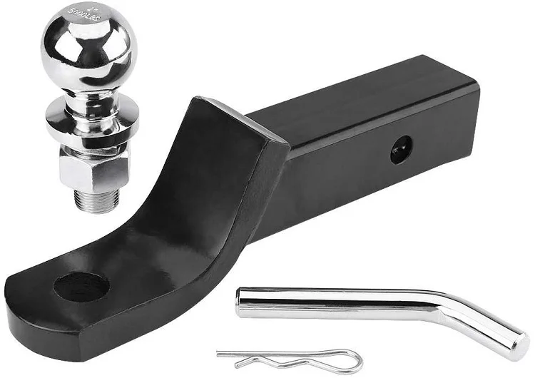 Forged Trailer Hitch Ball Mount with Fitting 2-Inch Receiver