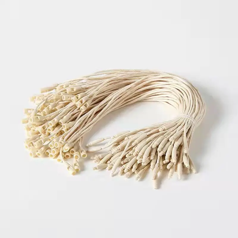 New Design Plastic Seal Tags General Nylon Rope Hang Tag Fastener Garment Tagging String