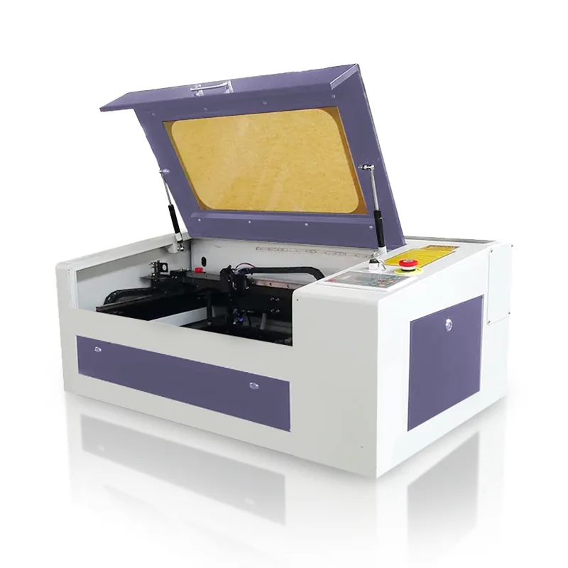 Popular inexpensive CO2 laser cutter engraver machine for stainless steel wood stone glass