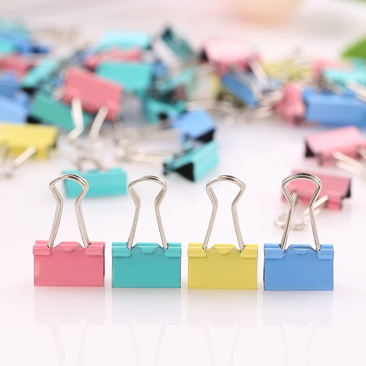 Color mixing Long Tail Clip Extra Large Black Swallowtail Clip  Desktop Storage Ticket Box Clip
