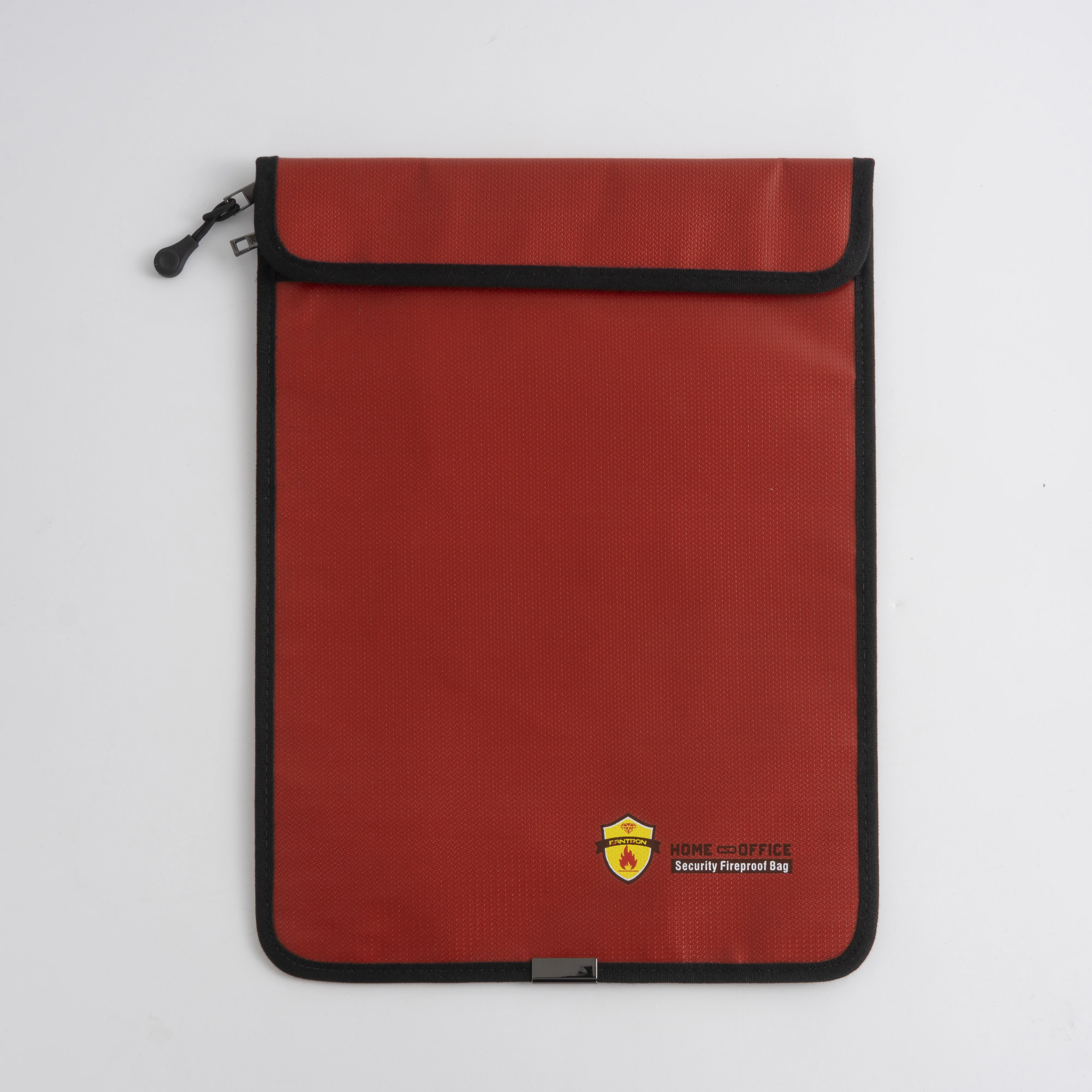 Fireproof Document Bag Waterproof Money Document Storage Pouch with Zipper For A4 Document Holder Security Fireproof Safe Bags
