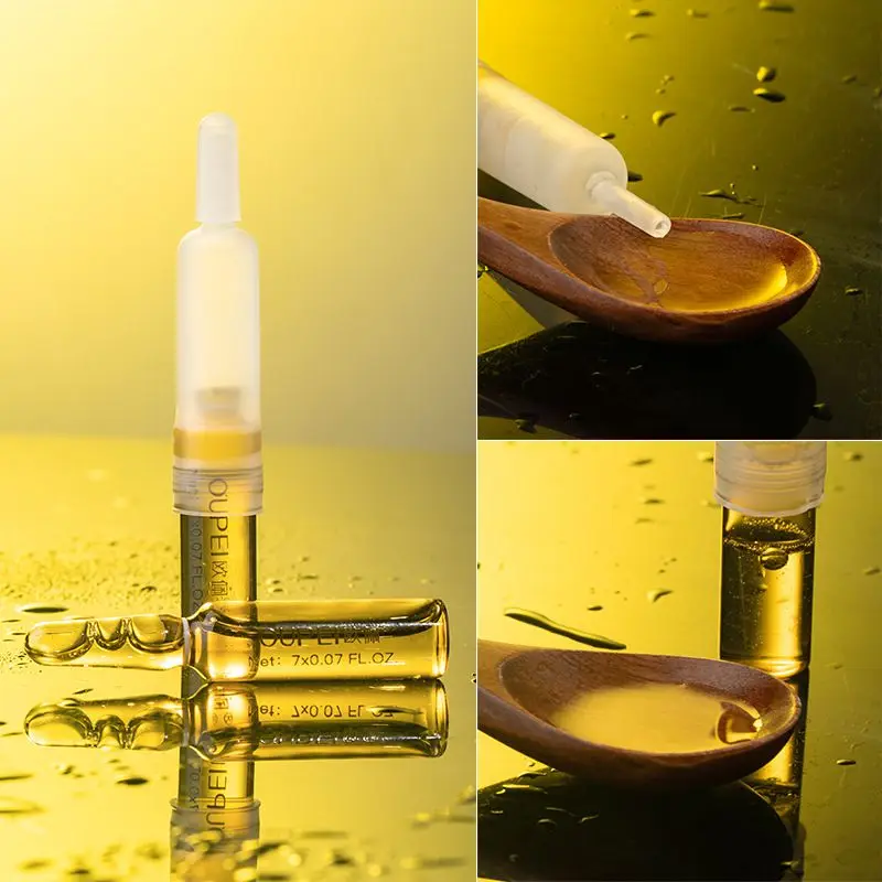 OEM Private Label skin care product custom ginseng Anti-wrinkle Anti Aging serum hexapeptide hyaluronic acid ampoule essence