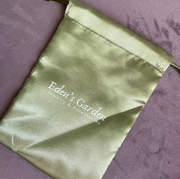 Good quality green mini drawstring bag dust collector bags bag filter dust collector