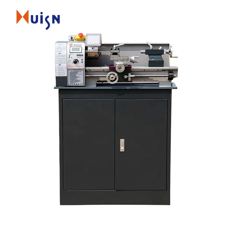 High precision low cost mini hobby lathe machine