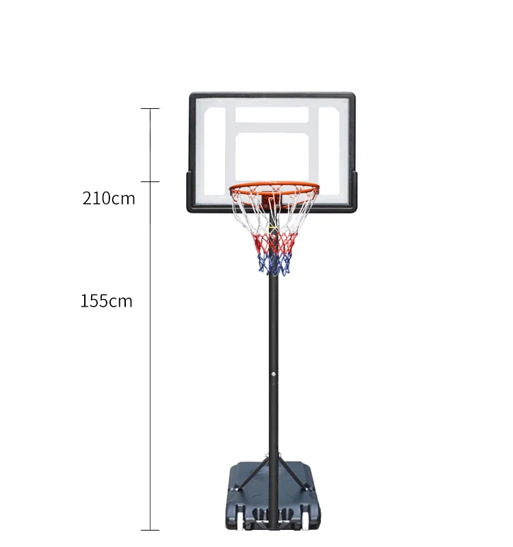 Outdoor Basketball Sport Height Adjustable Removable Kids Toys Basketball Hoop Board Basketball Stands