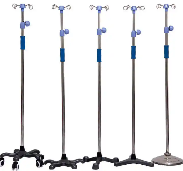 factory sale utility cheap administration set iv pole for hospital