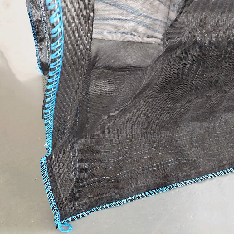 Hot Promotion Ventilated Jumbo Firewood Breathable Mesh Big Bulk FIBC PP Bag for Packaging and Storage