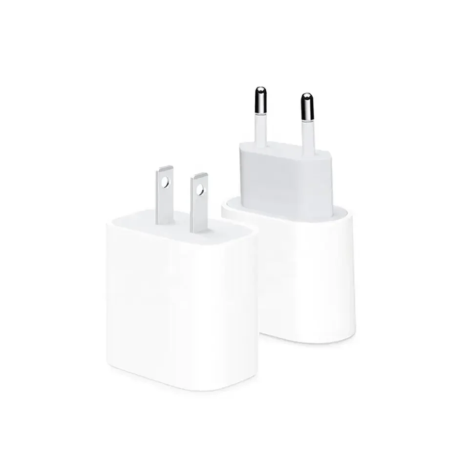 Original USB C-L Fast Charging For Iphone Mobile Phone Charger Fireproof Power Adapter 20W PD Etl US EU Wall Charger