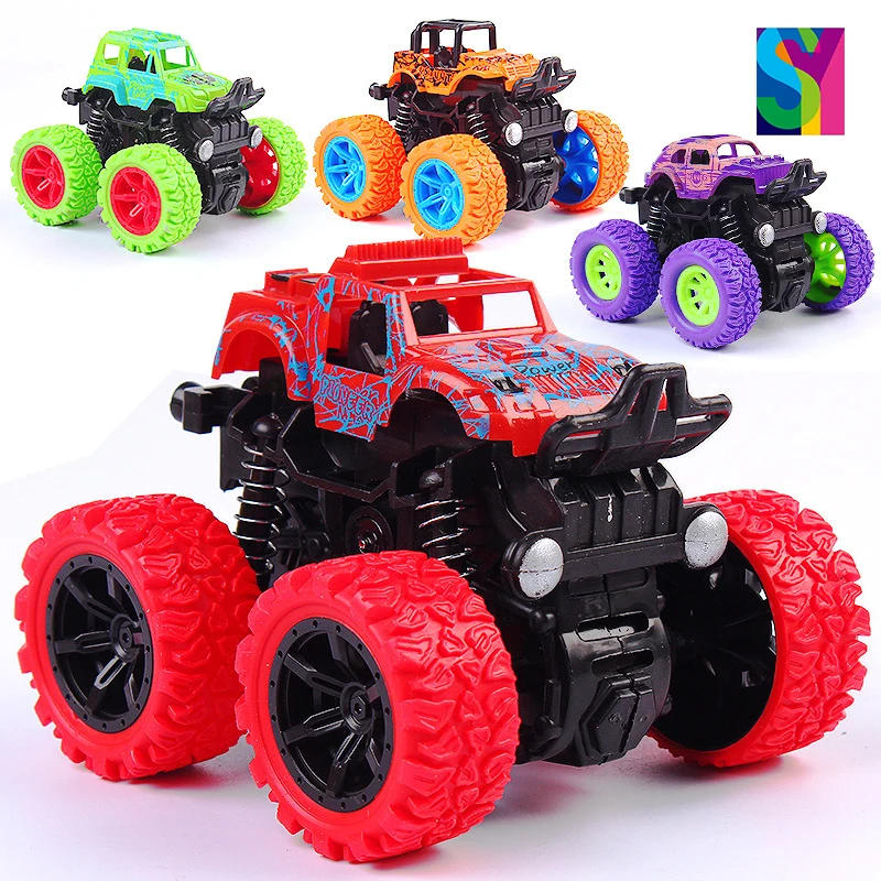 SY Kids Cars Toys Monster Truck Inertia Suv Friction Power Vehicles Boys Super Cars Blaze Truck Toys